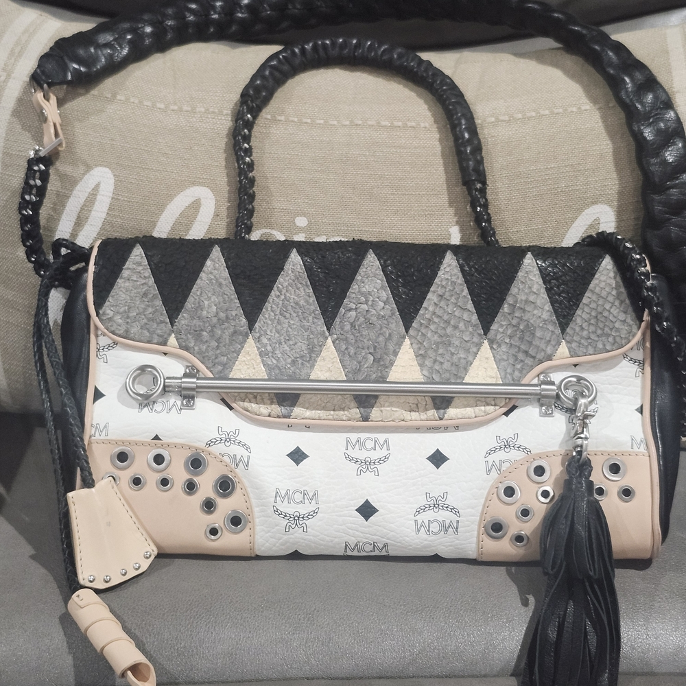 MCM Limited Edition 2 Way Bag, Made In Italy